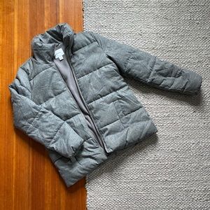 Old Navy Gray Puffy Coat | Size M